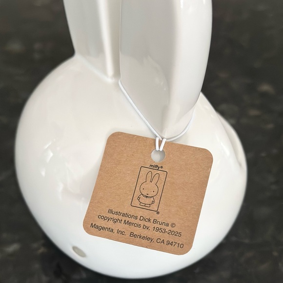 Miffy by Magenta White Ceramic Planter Pot - Picture 3 of 5